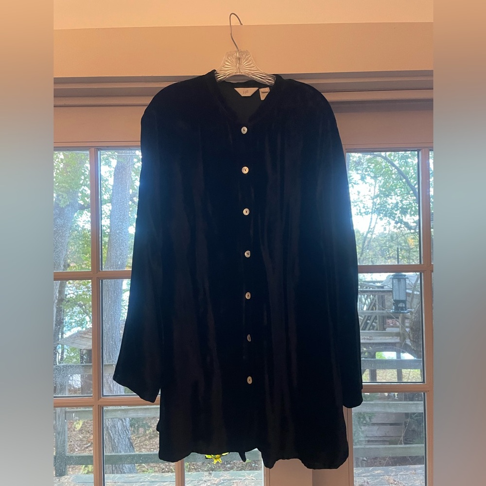 JJILL Black ‘Velvet’ Jacket. Size 2X in excellent condition, worn once.